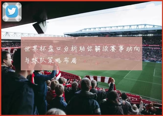 世界杯盘口分析助你解读赛事动向与球队策略布局